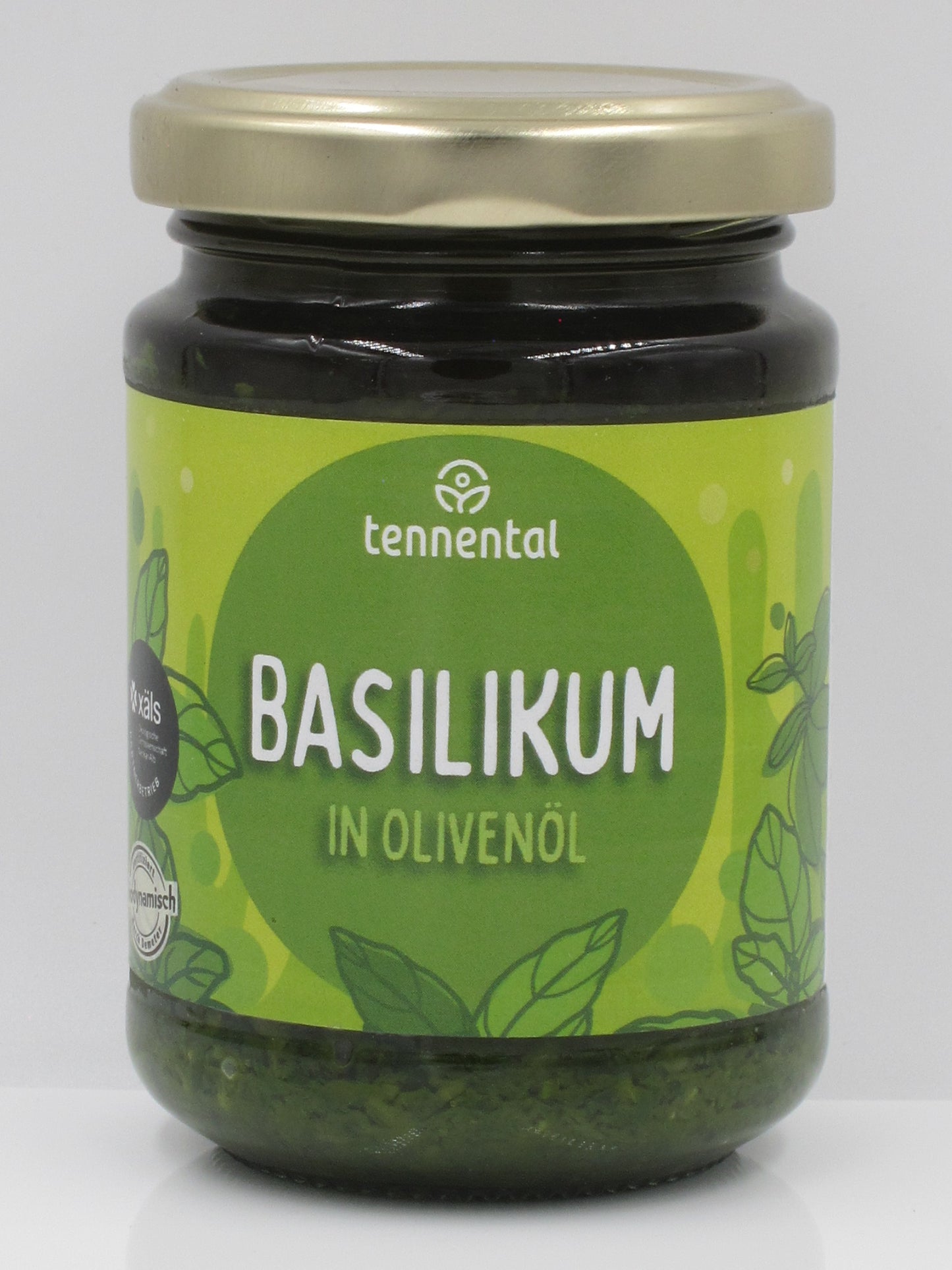 Basilikum in Olivenöl demeter 170g