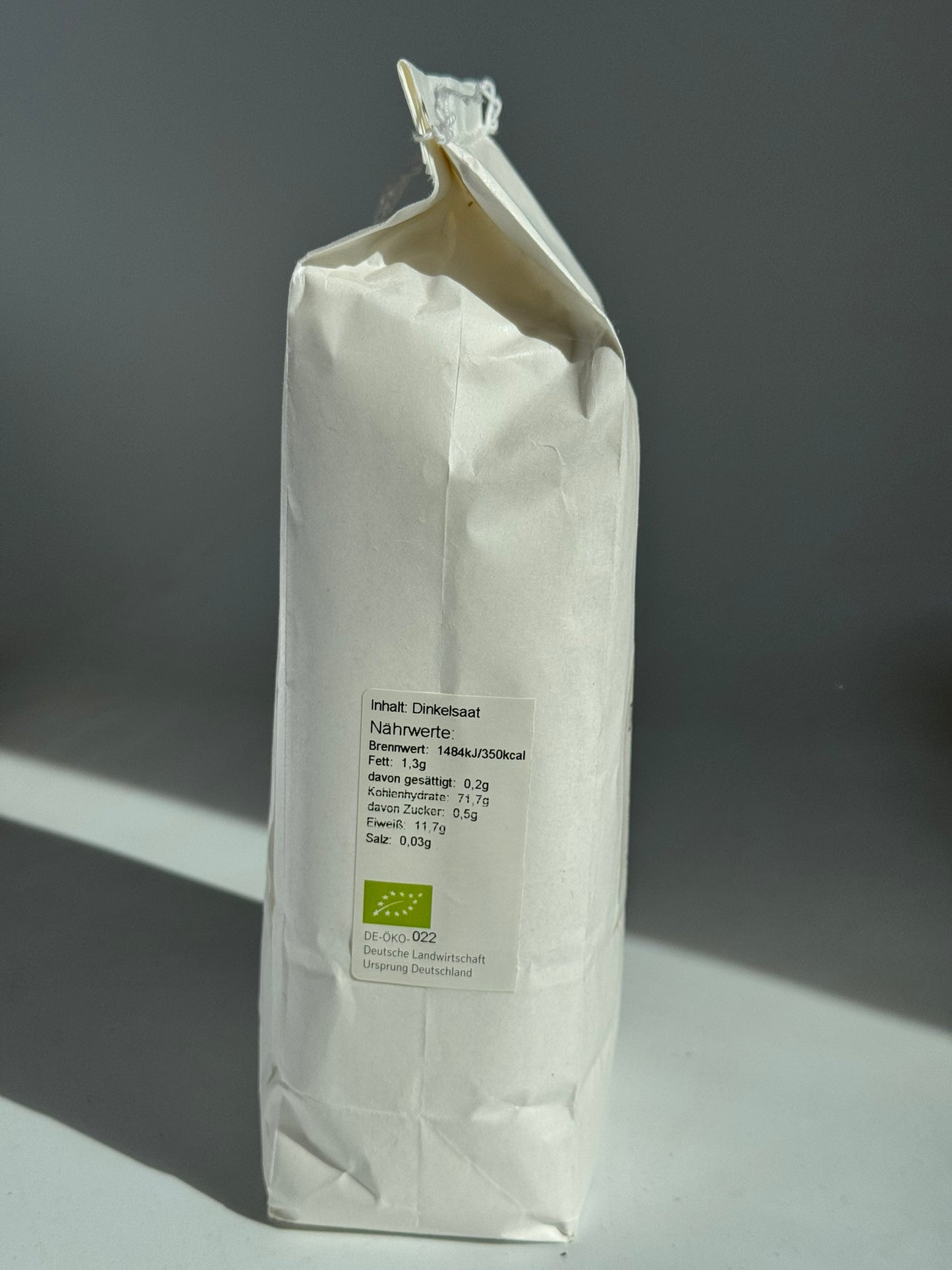 Dinkelmehl Type 1050 demeter - 1kg-Tüte