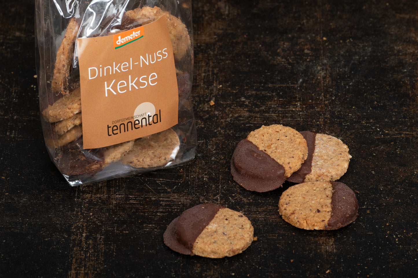 Dinkel- Nuss- Kekse demeter 150g