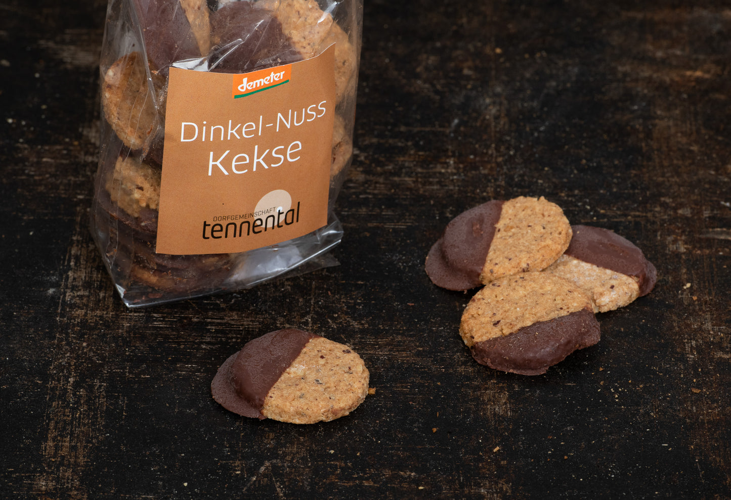 Dinkel- Nuss- Kekse demeter 150g