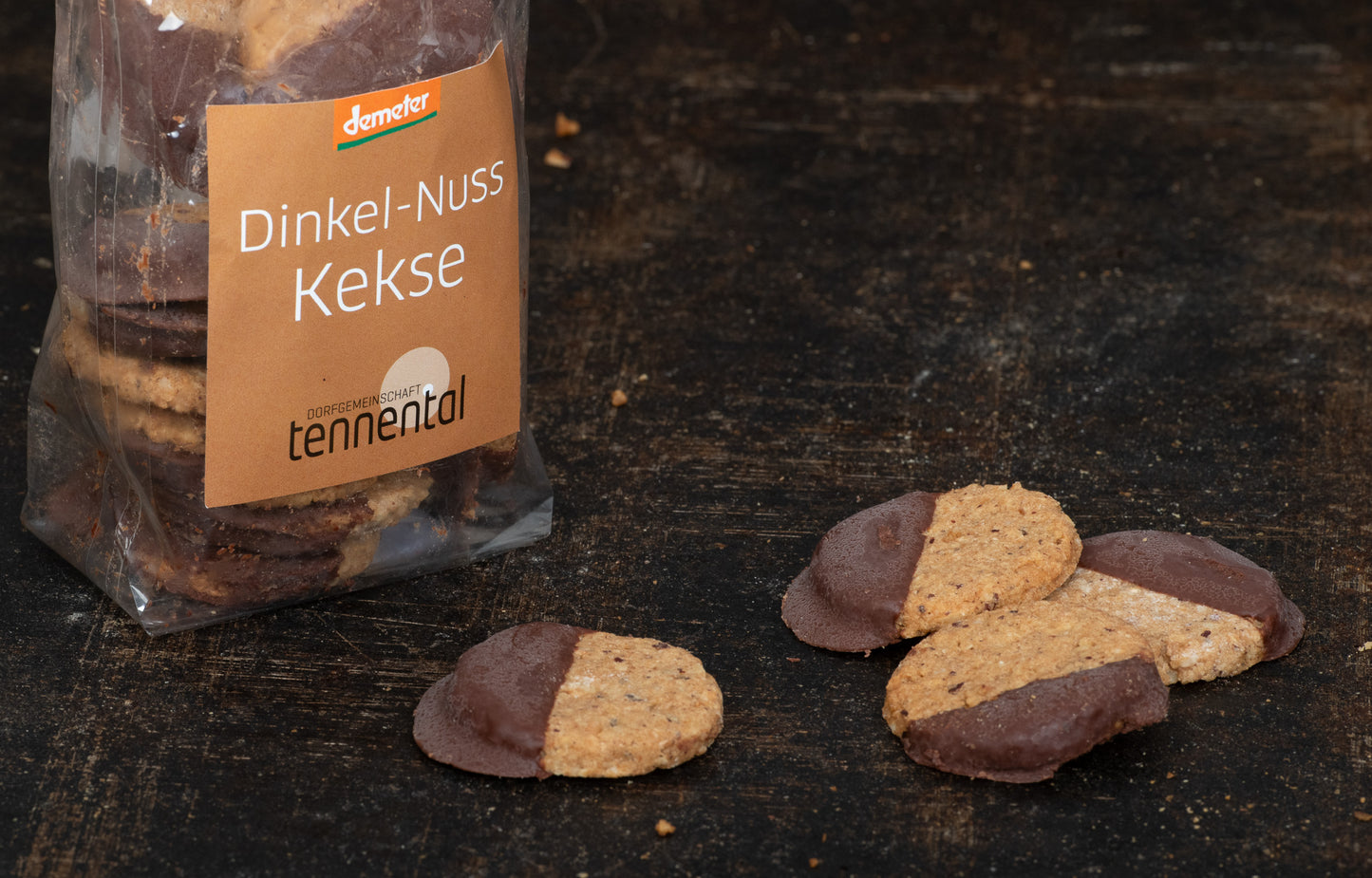 Dinkel- Nuss- Kekse demeter 150g