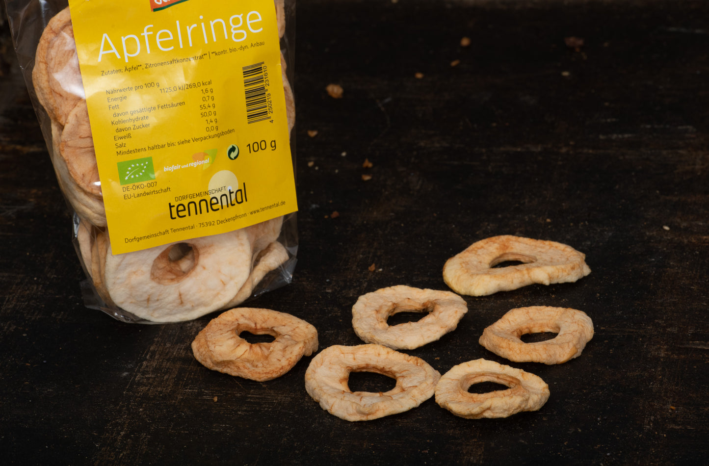 Apfelringe demeter 100g