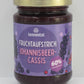Fruchtaufstrich Johannisbeer-Cassis demeter 200g