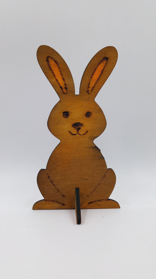 Osterhase aus Sperrholz